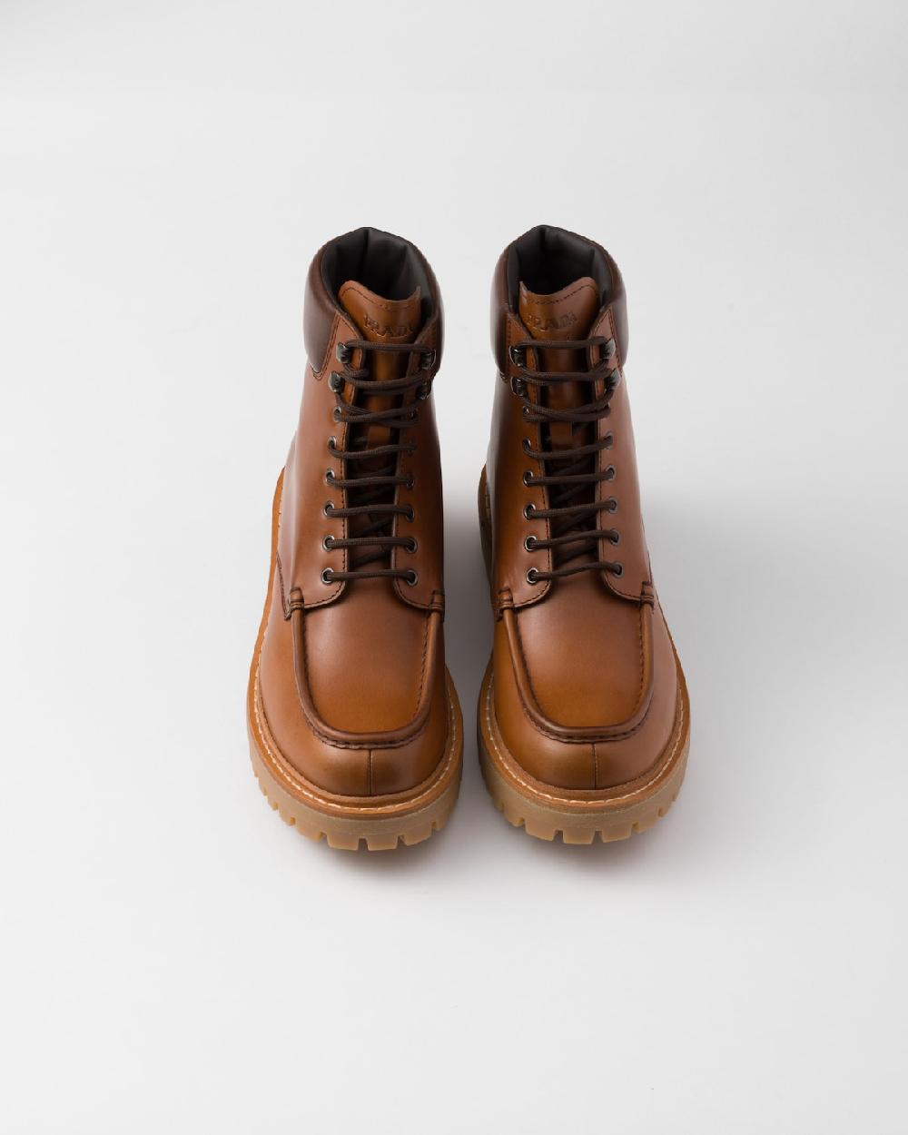 Prada Botas de piel Oferta especial