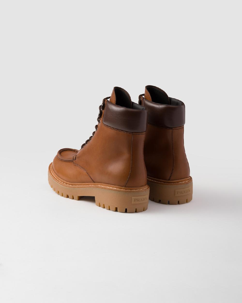 Prada Botas de piel Oferta especial