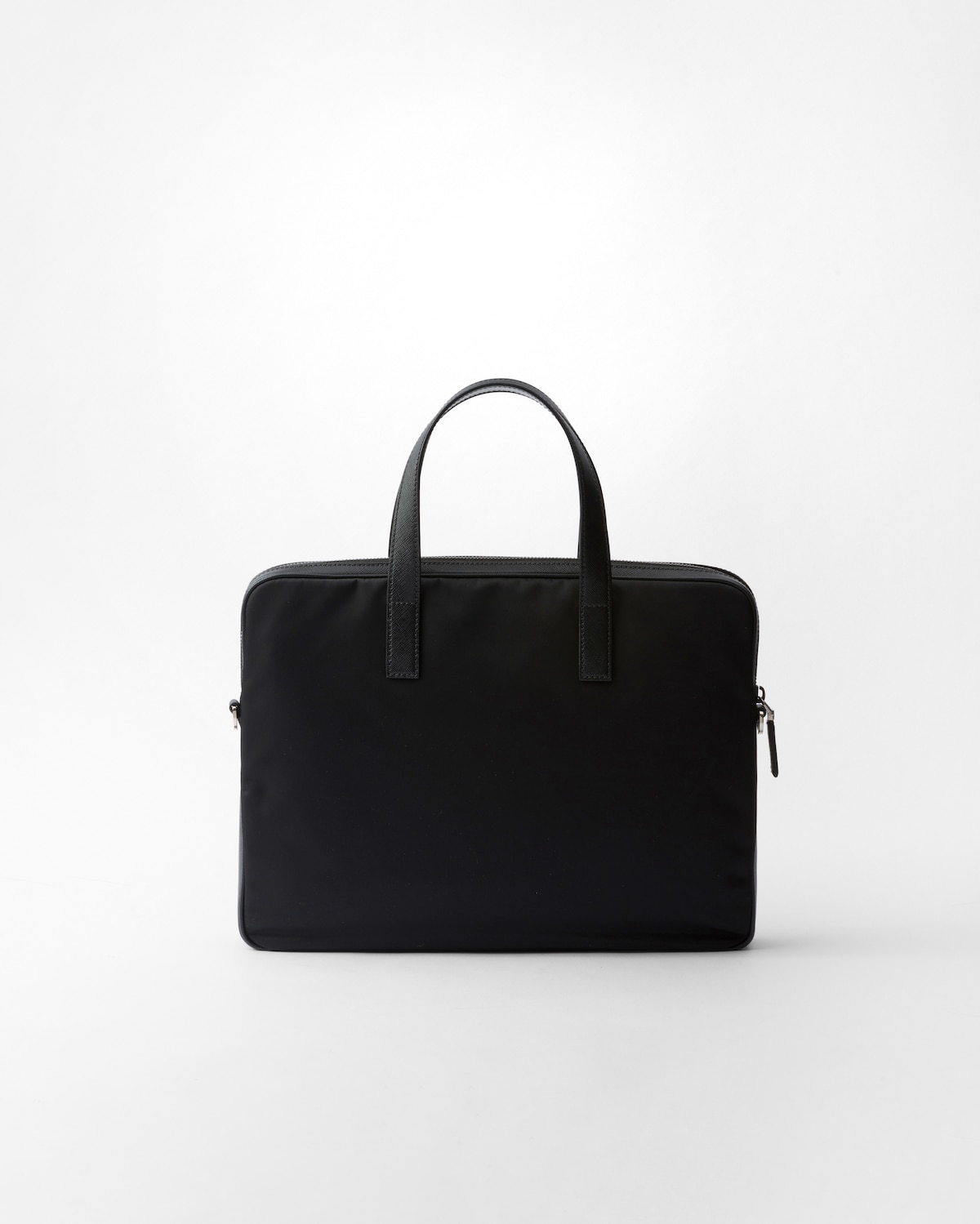 Prada Maletín de Re-Nylon y piel Saffiano Liquidación