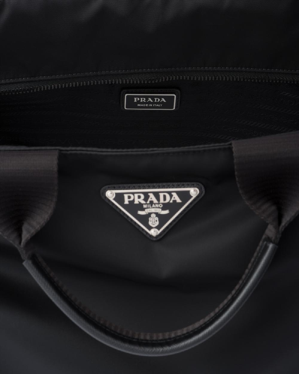 Prada Bolso de Re-Nylon y piel Saffiano Tienda de fábrica