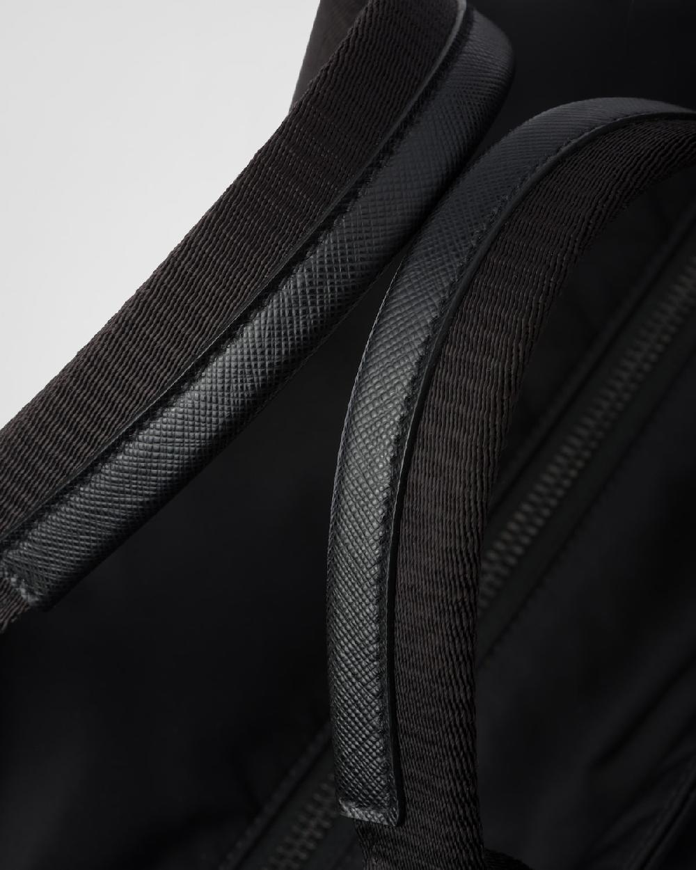 Prada Bolso de Re-Nylon y piel Saffiano Tienda de fábrica