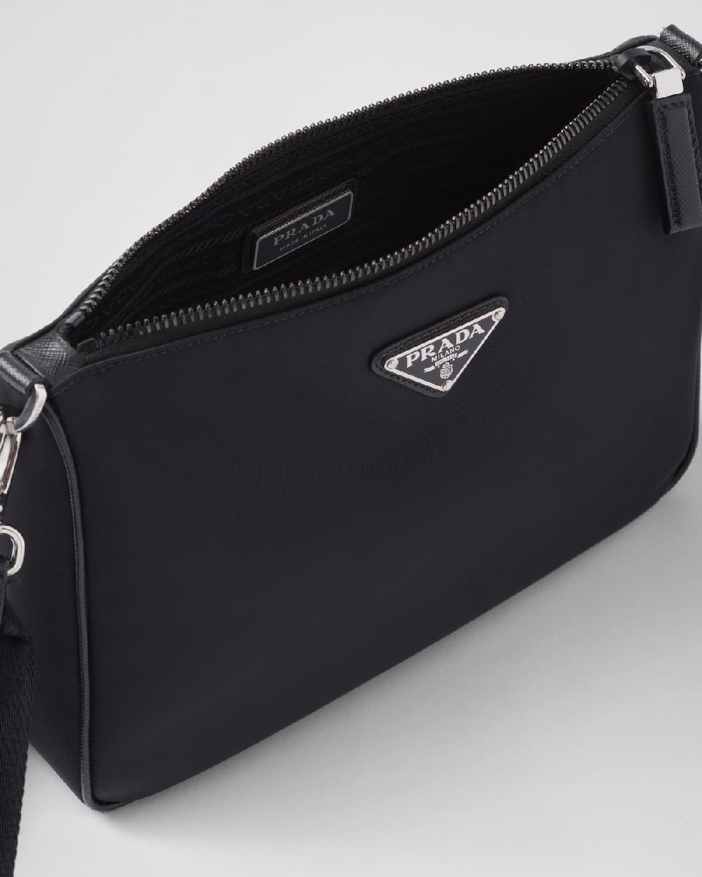 Prada Bandolera de Re-Nylon y piel Saffiano Descuentos del mes
