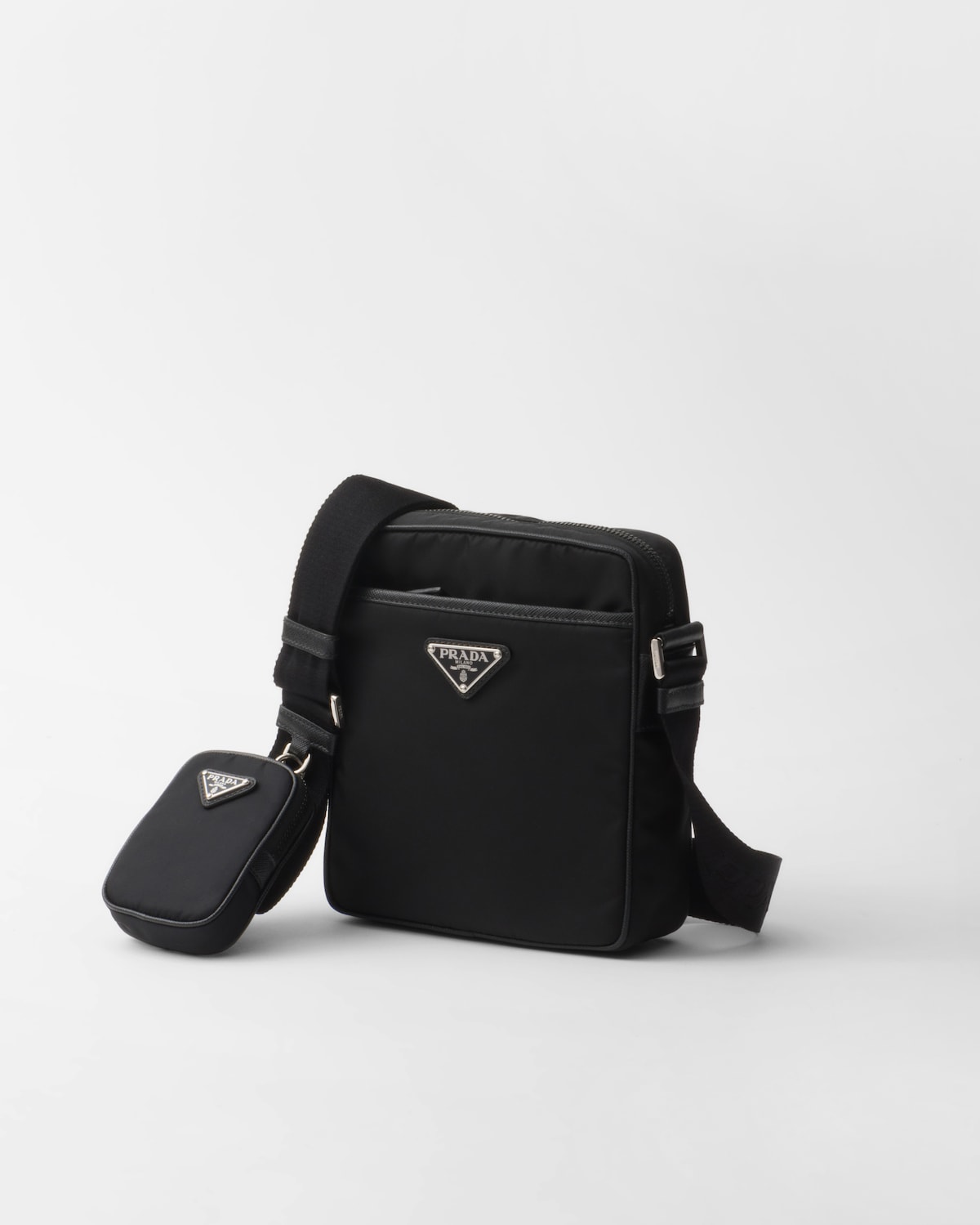 Prada Bandolera de Re-Nylon y piel Saffiano Oferta exclusiva