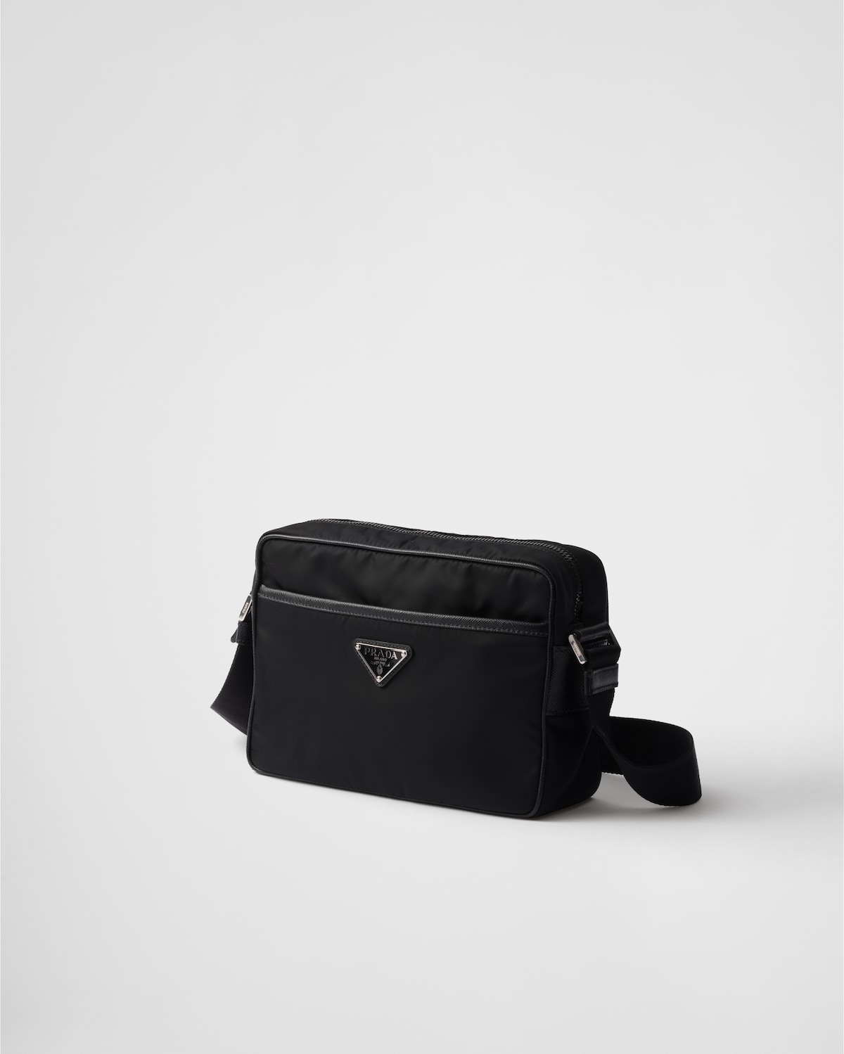 Prada Bolso bandolera de Re-Nylon y piel Saffiano