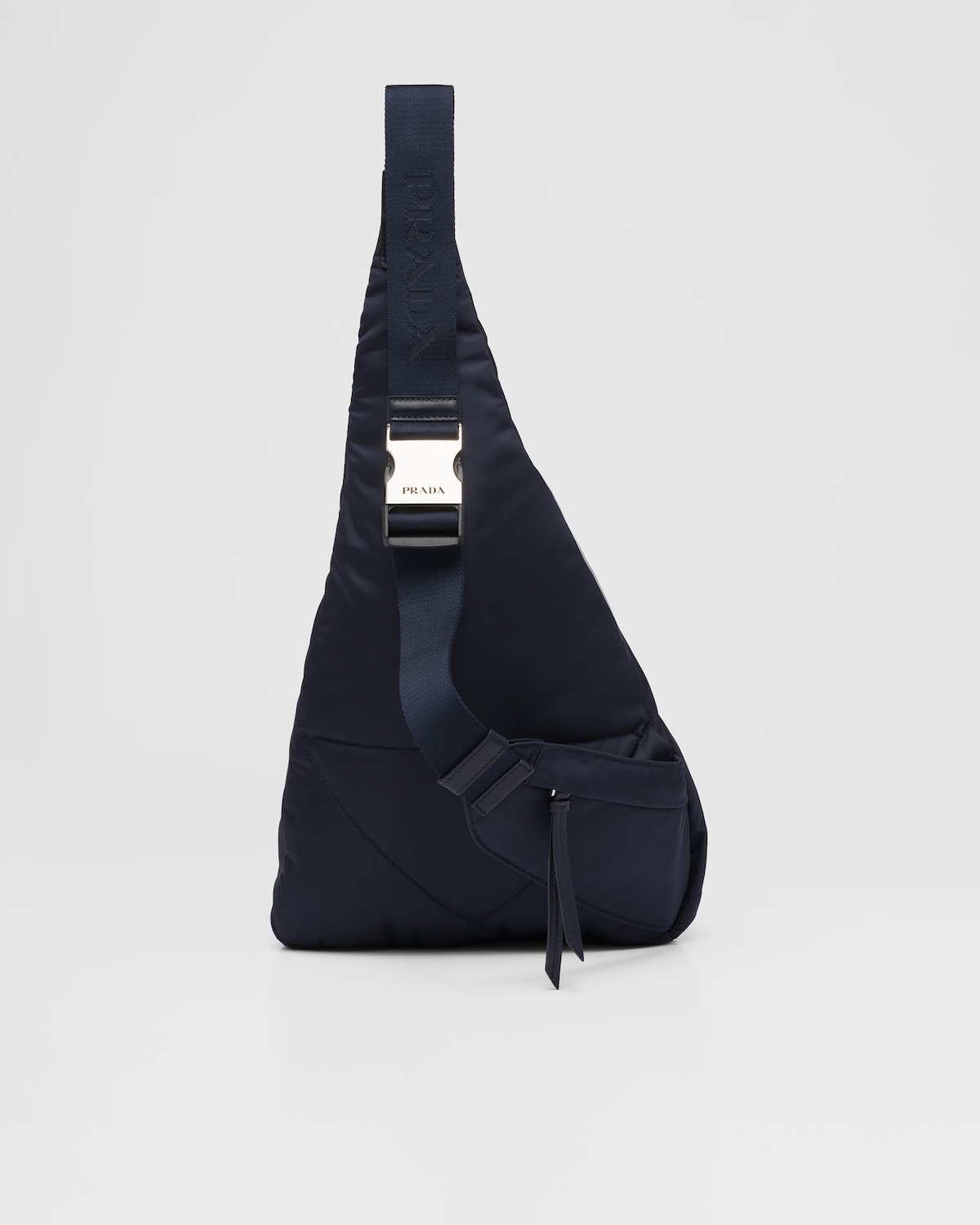 Prada Mochila de piel y Re-Nylon Ofertas de temporada