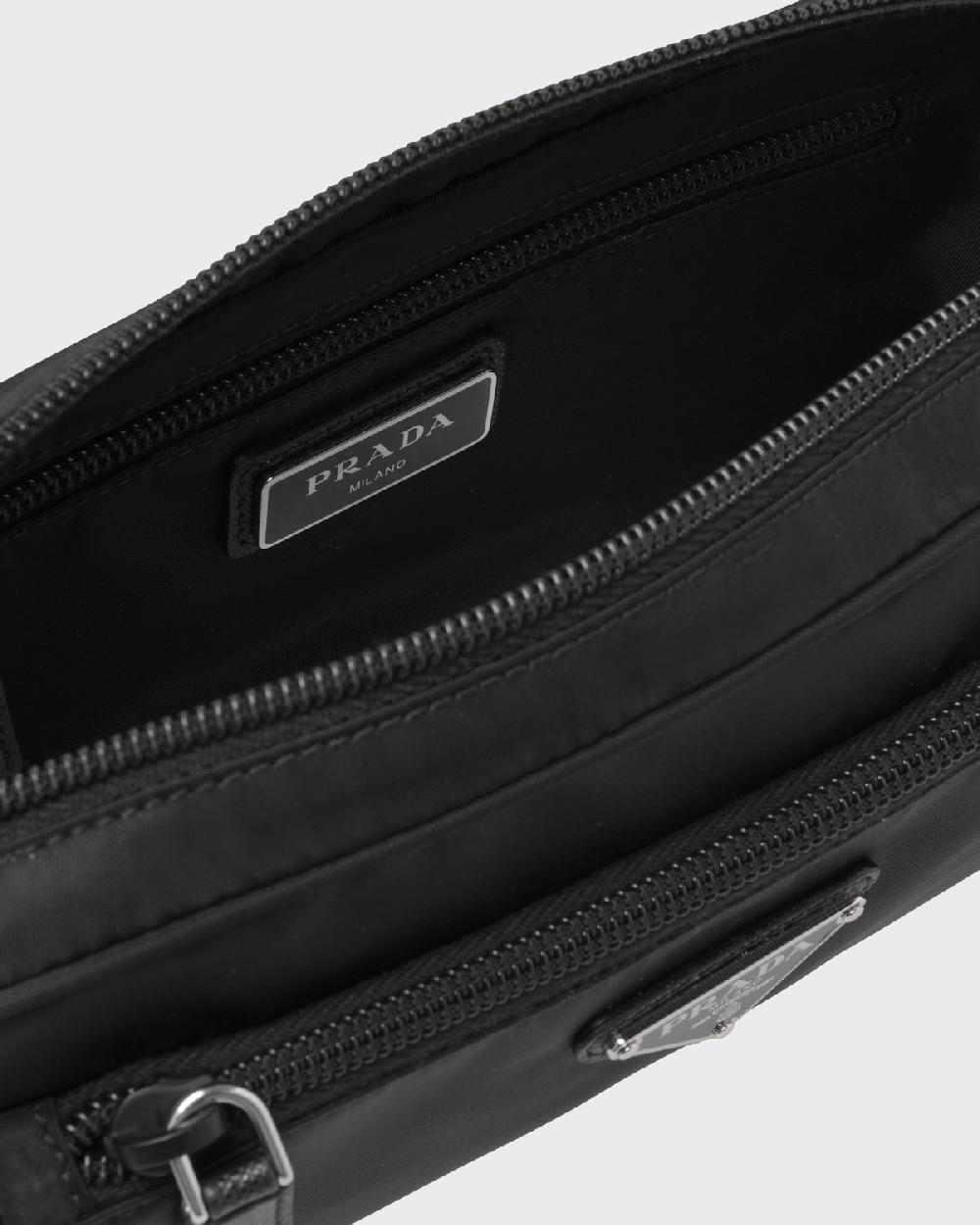 Prada Riñonera de Re-Nylon y piel Saffiano Grandes ahorros