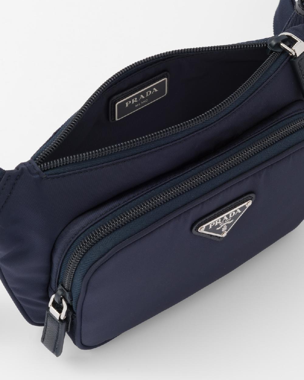 Prada Bandolera de Re-Nylon y piel Saffiano Precio ultrabajo