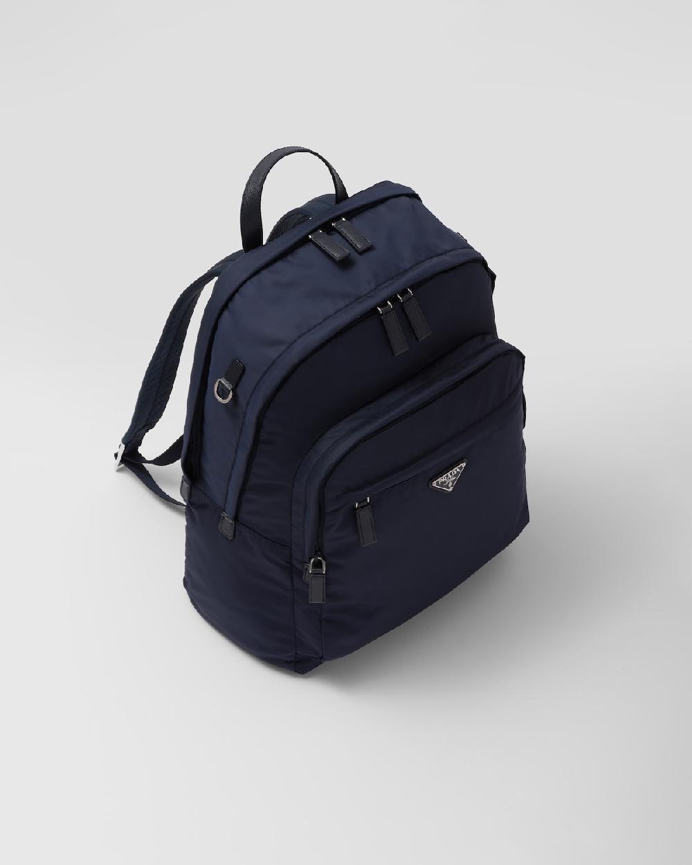 Prada Mochila de Re-Nylon y piel Saffiano Devoluciones gratuitas