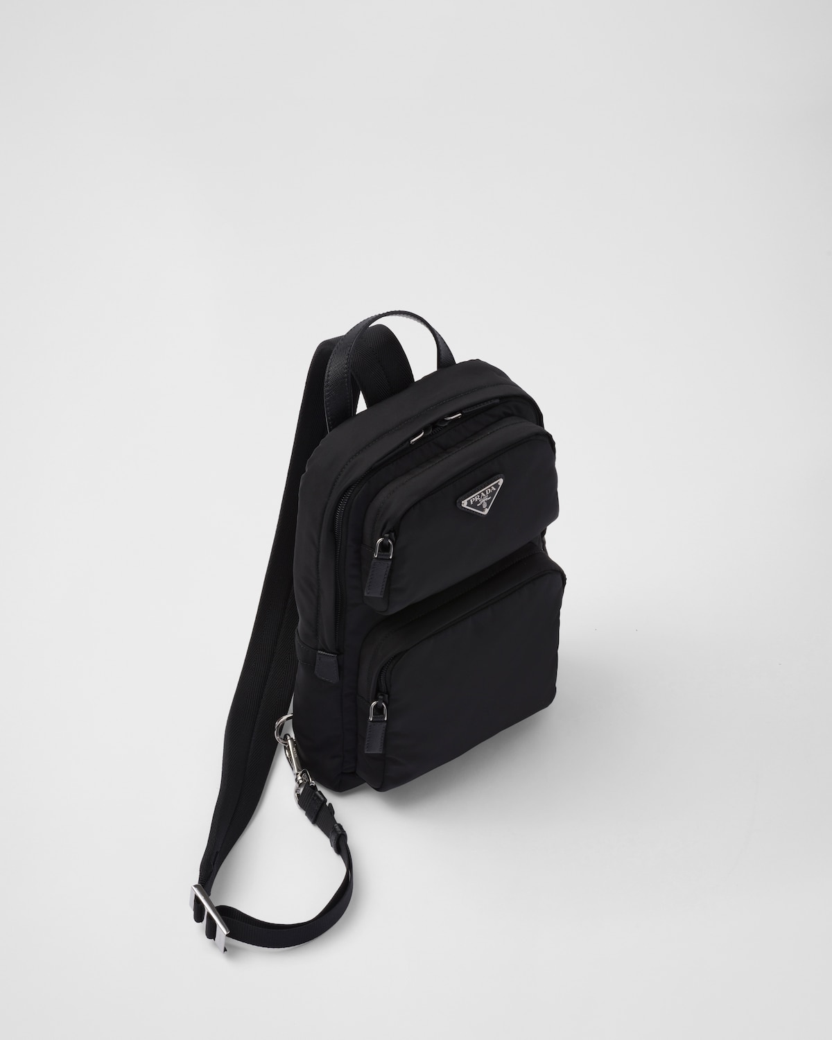 Prada Mochila de Re-Nylon y piel Saffiano Rebajas