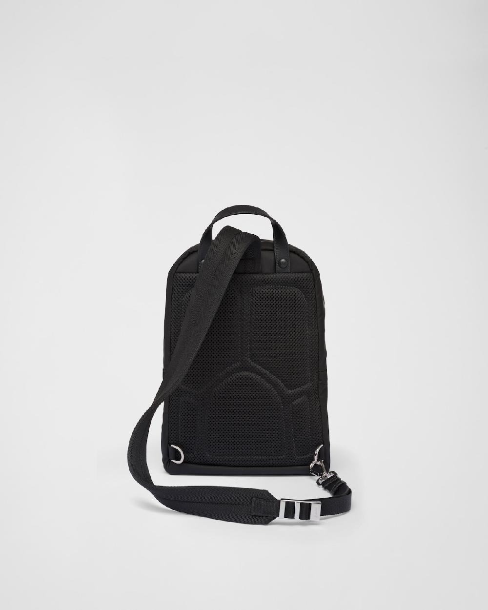 Prada Mochila de Re-Nylon y piel Saffiano Rebajas