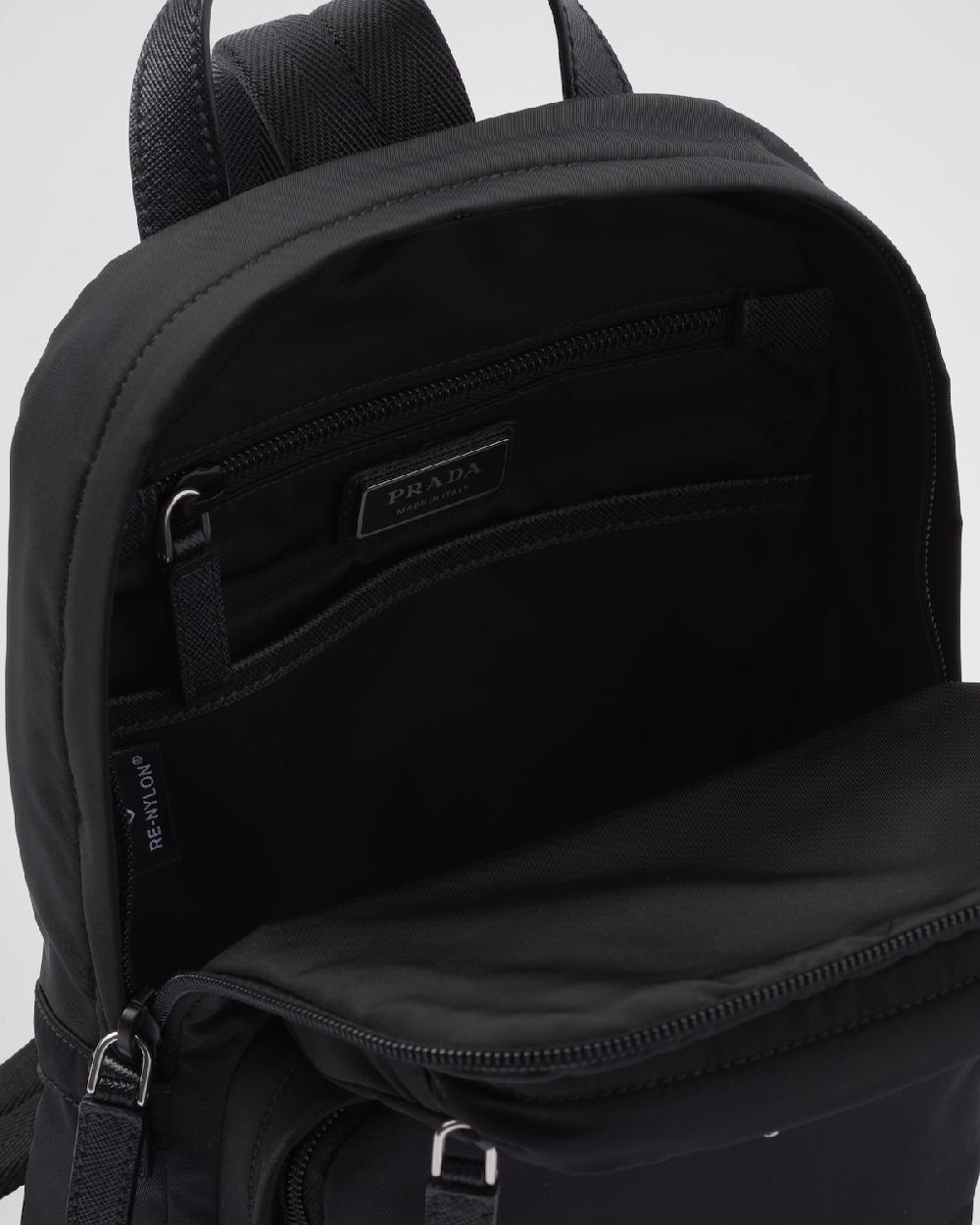 Prada Mochila de Re-Nylon y piel Saffiano Rebajas
