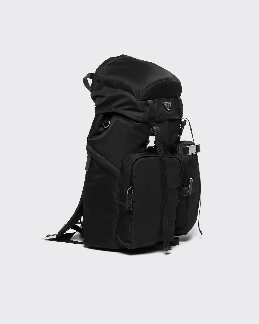 Prada Mochila de Re-Nylon y piel Saffiano