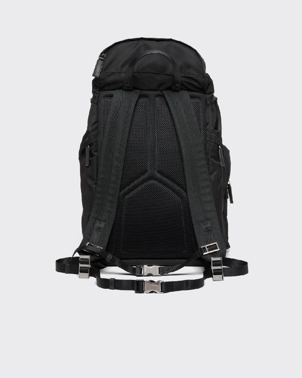 Prada Mochila de Re-Nylon y piel Saffiano Ofertas
