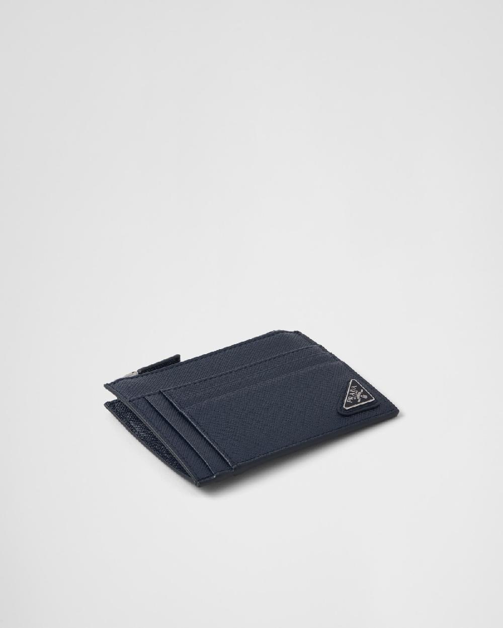 Prada Tarjetero de piel Saffiano