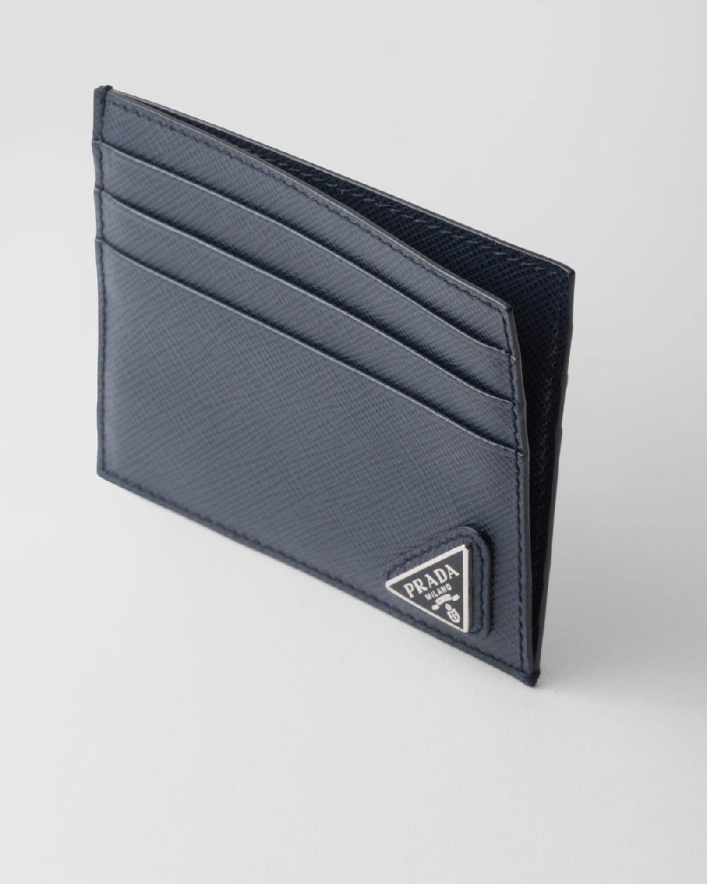 Prada Tarjetero de piel Saffiano