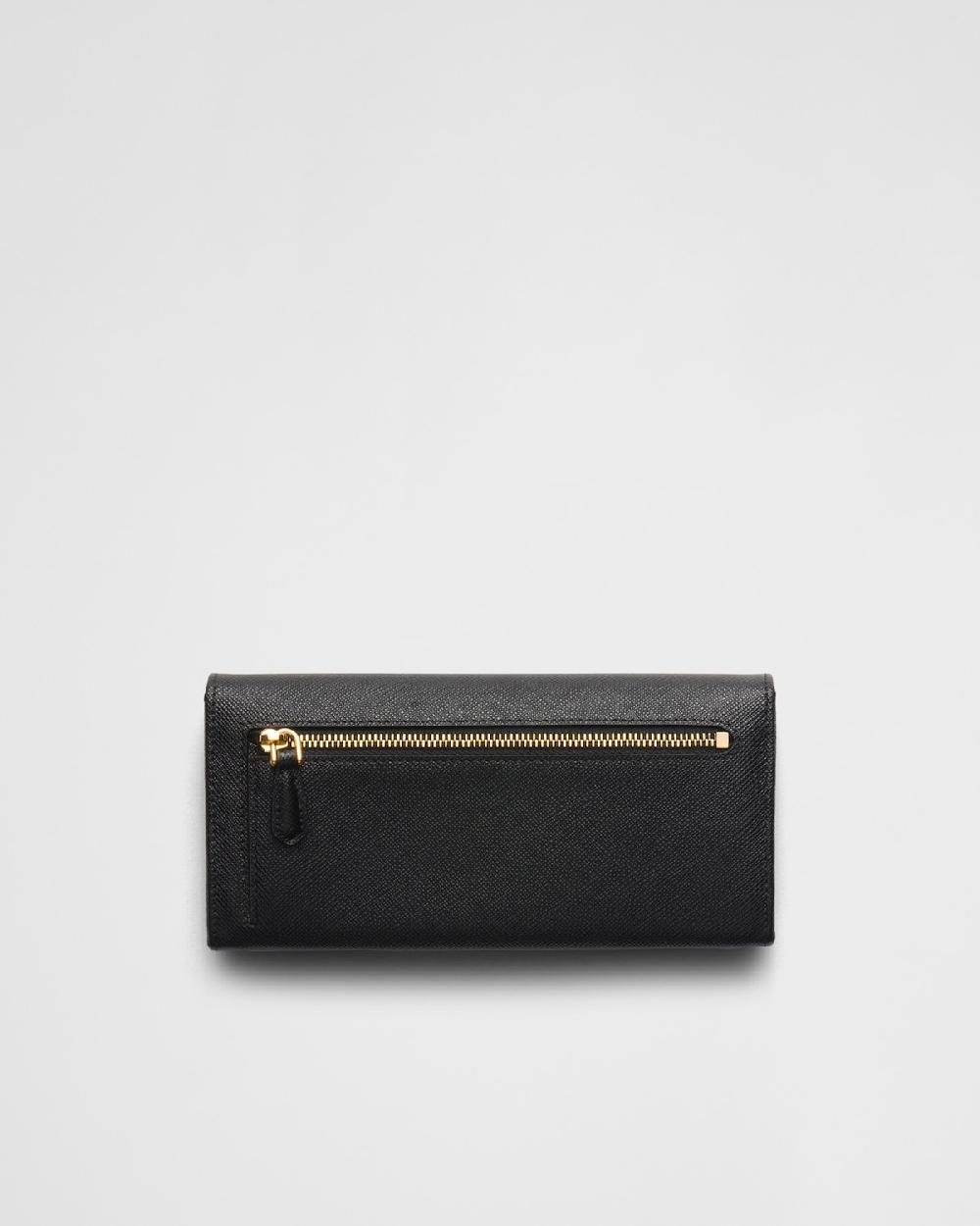 Prada Cartera grande de piel Saffiano Grandes ahorros