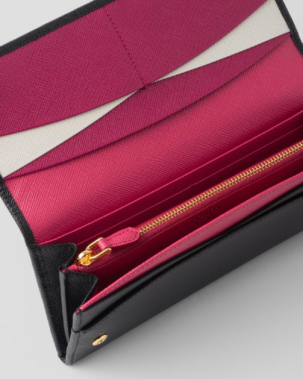 Prada Cartera grande de piel Saffiano Grandes ahorros