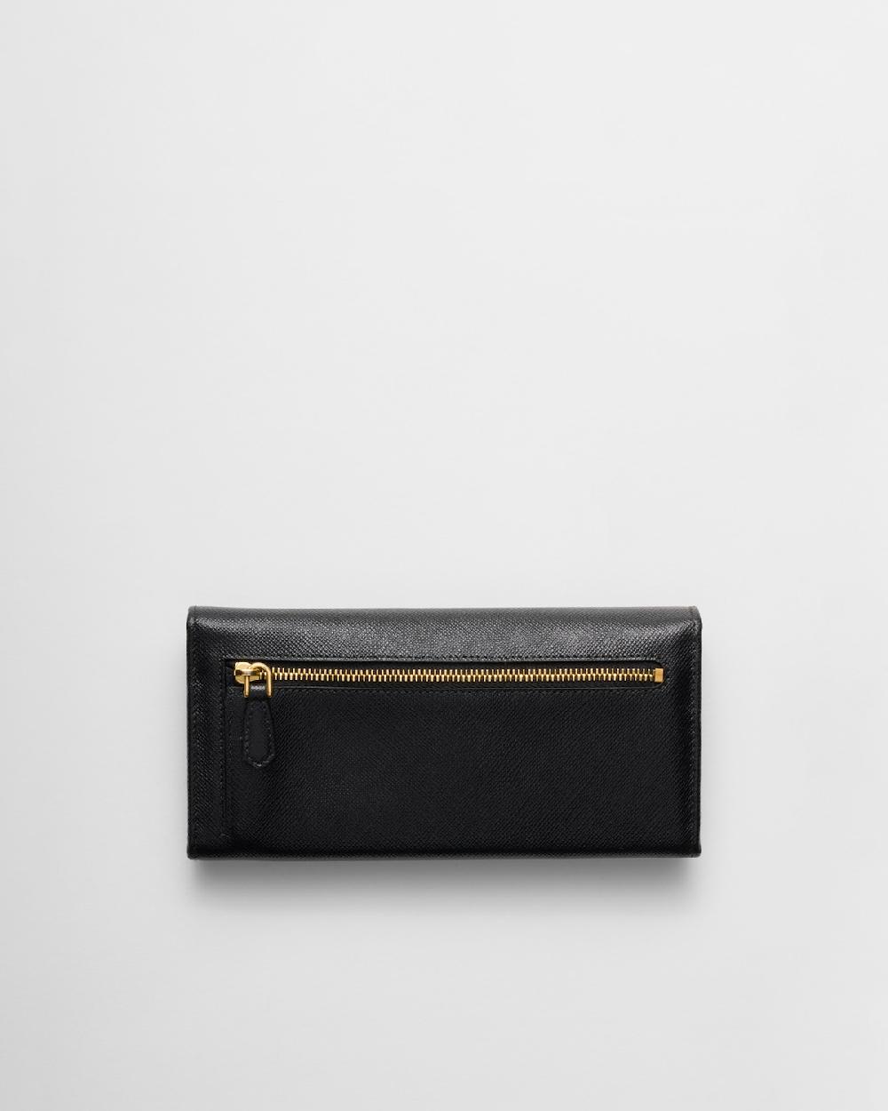 Prada Cartera grande de piel Saffiano Rebajas de fin de temporada