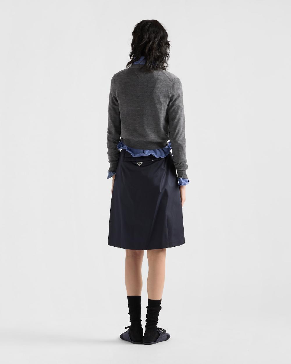 Prada Falda de Re-Nylon Outlet