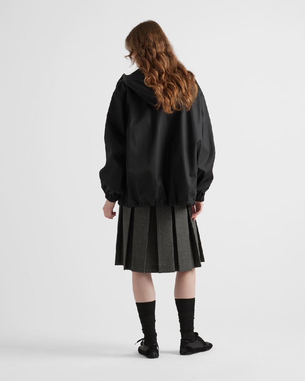 Prada Cazadora estilo sobrecamisa de Re-Nylon Ofertas