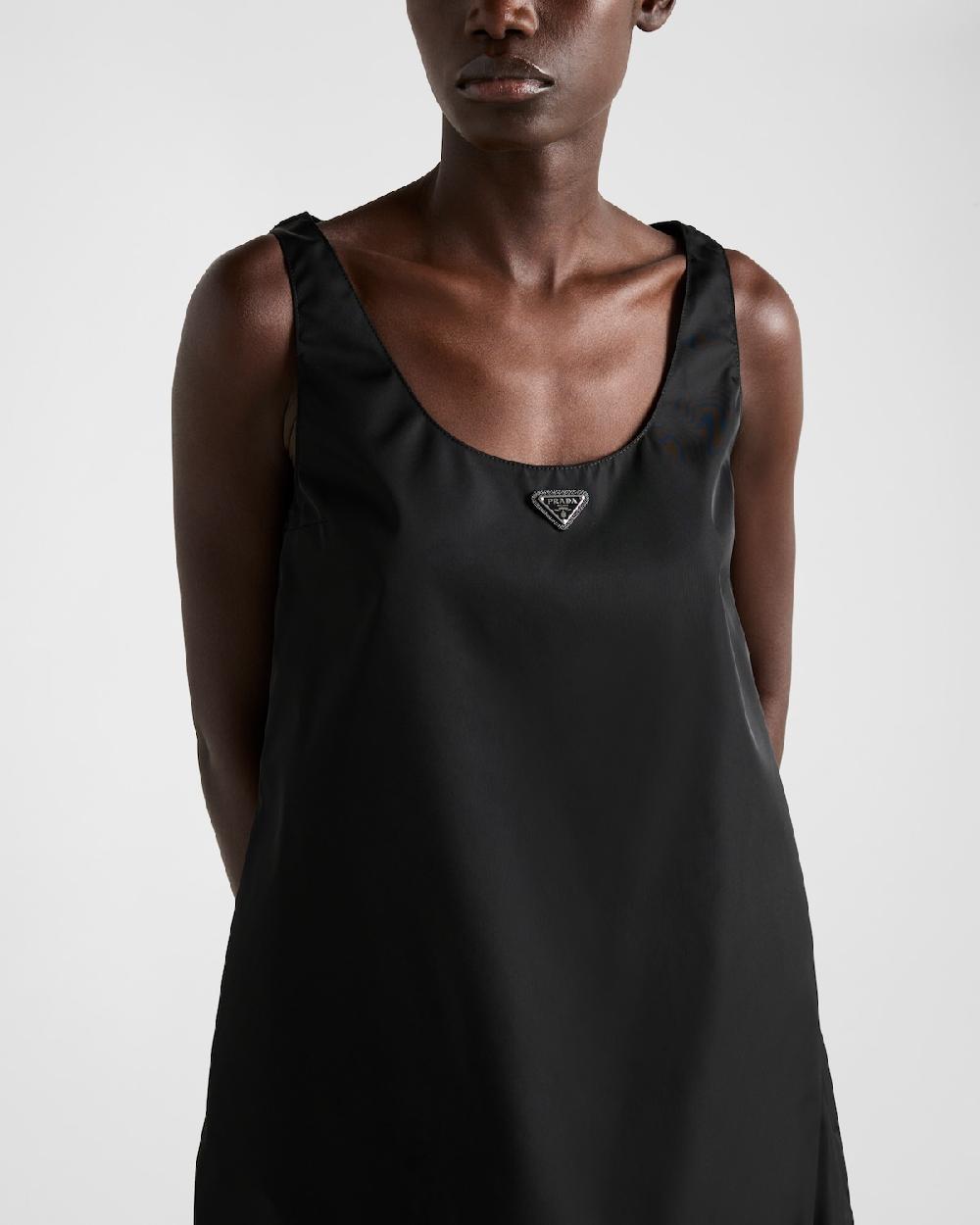 Prada Minivestido de Re-Nylon Rebajas de fábrica