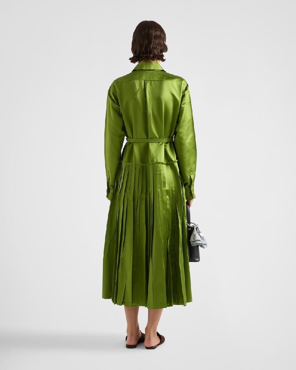 Prada Vestido de duchesse envejecido Liquidación