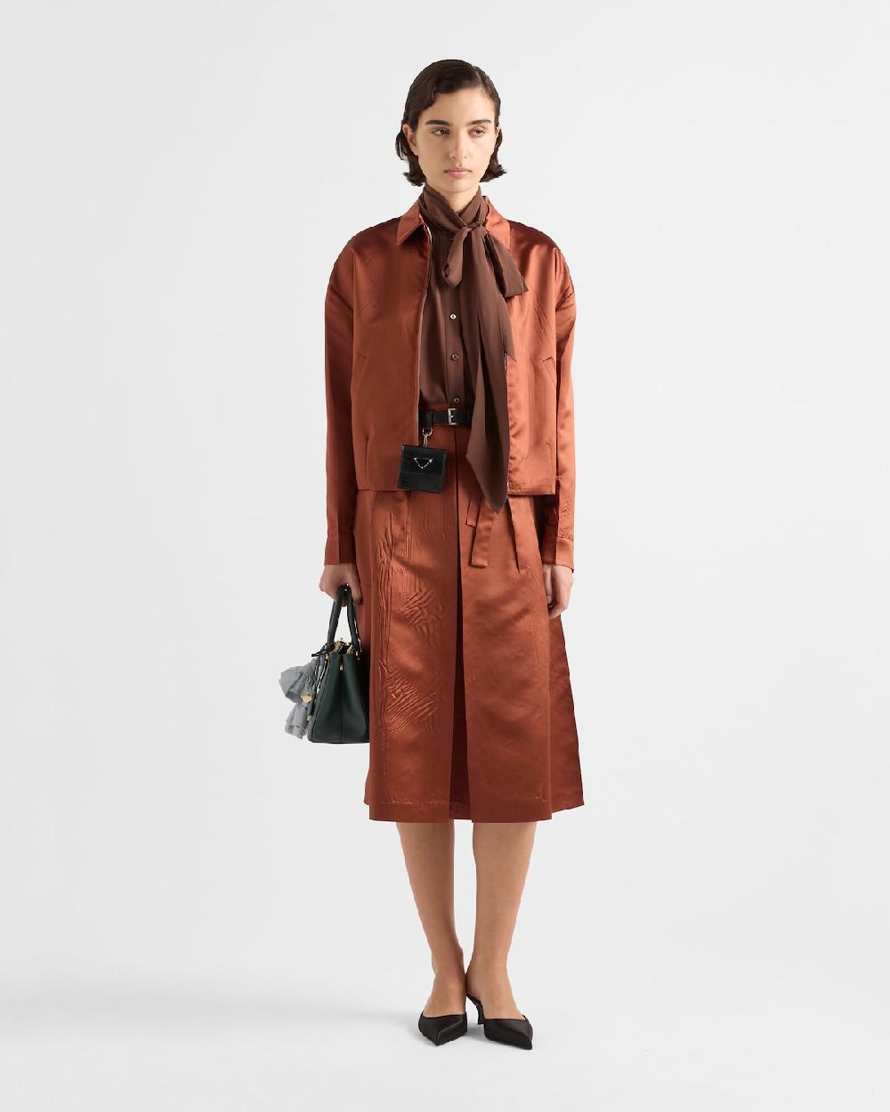 Prada Chaqueta de duchesse envejecido