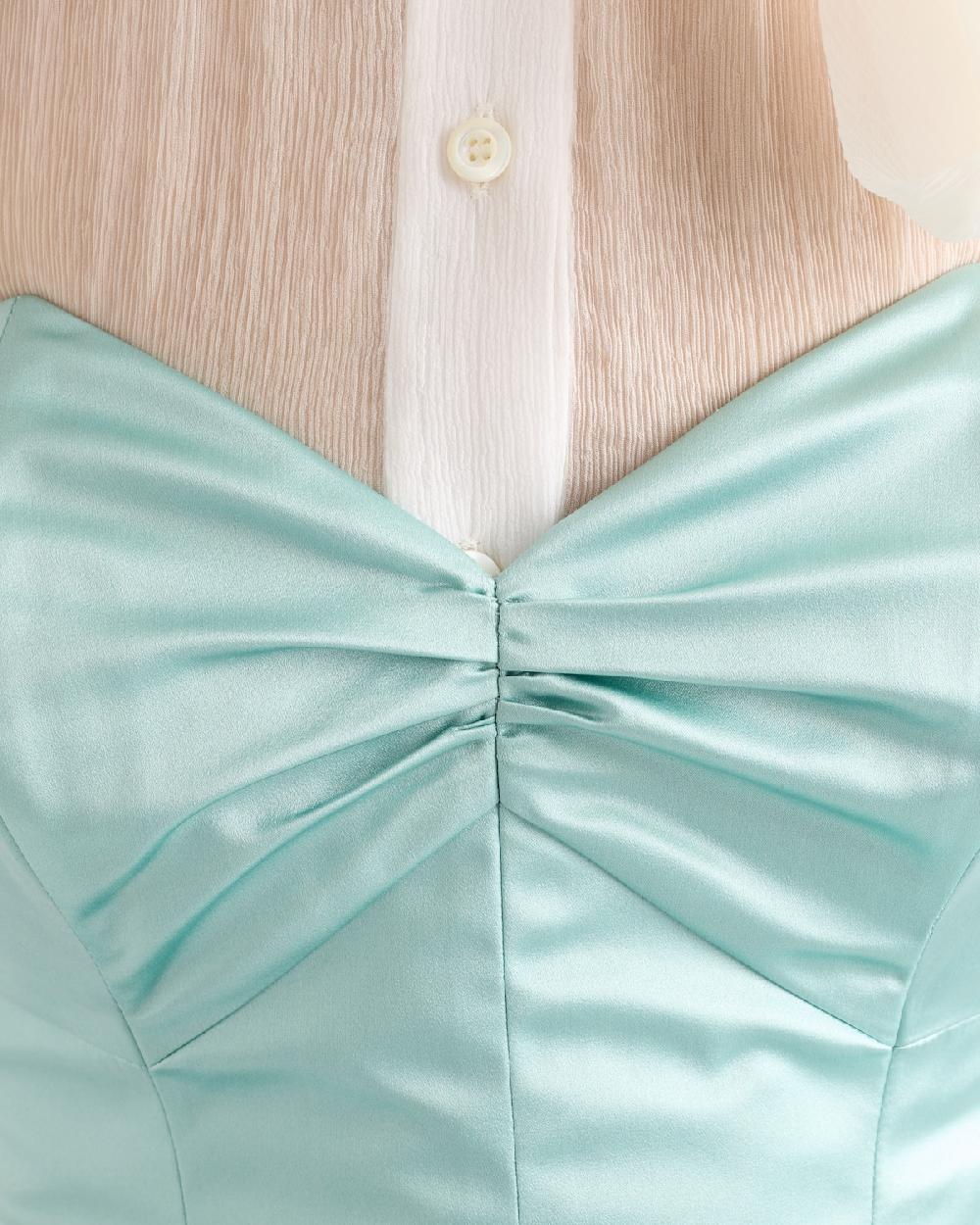 Prada Minivestido de duchesse Envío gratis