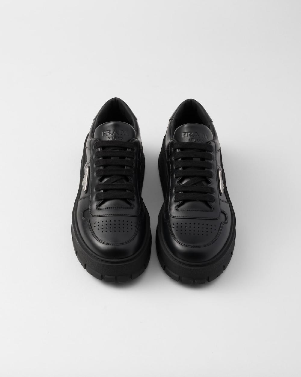 Prada Zapatillas de piel Últimos 2 días