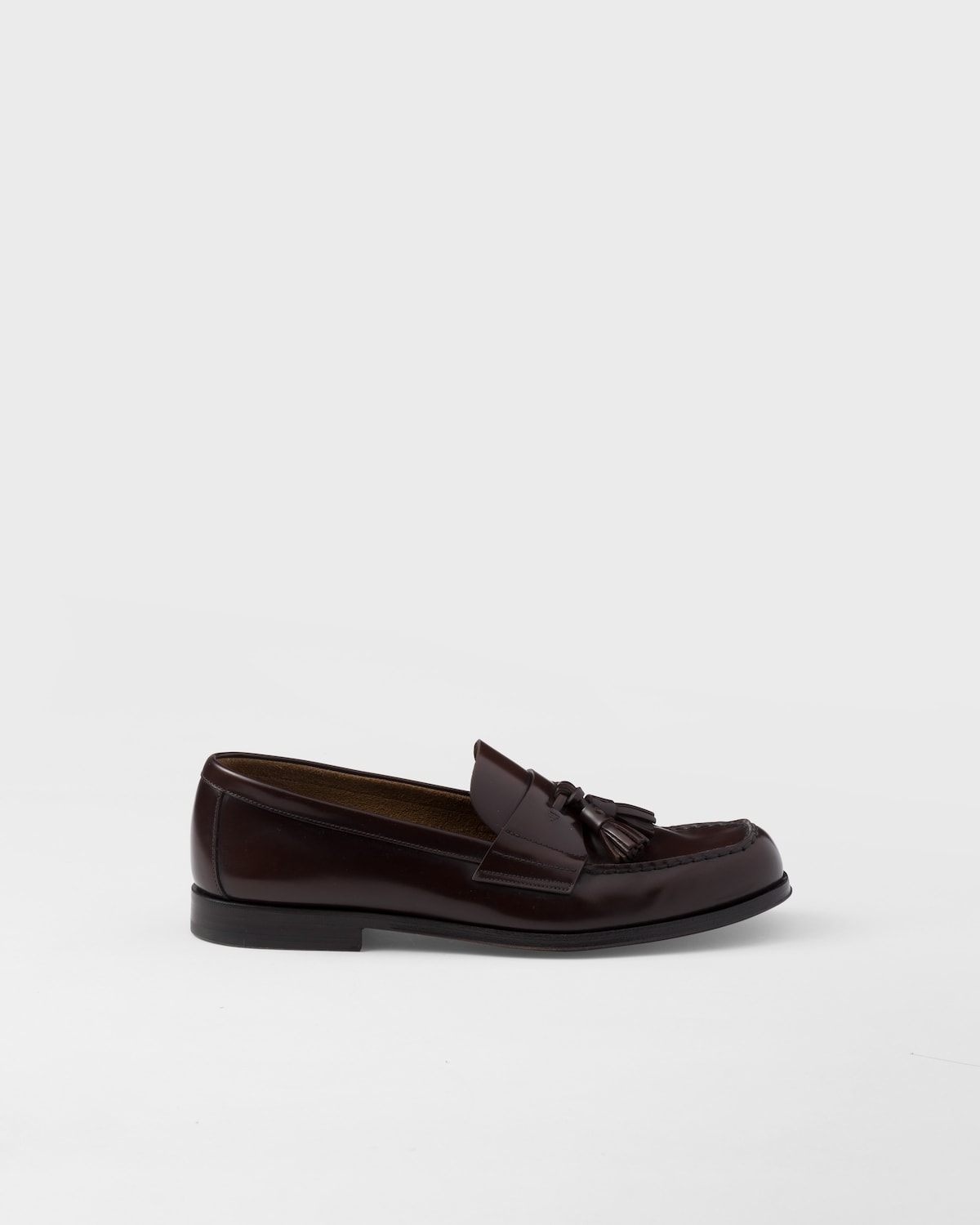 Prada Mocasines de piel cepillada