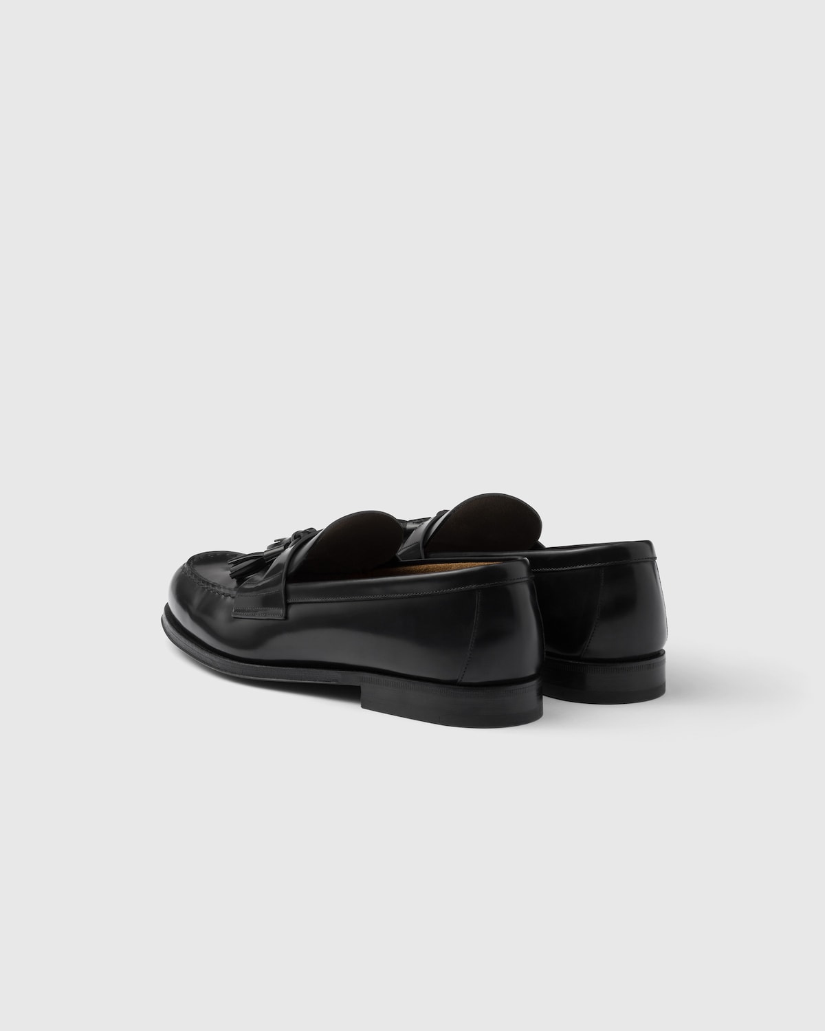 Prada Mocasines de piel cepillada Liquidación