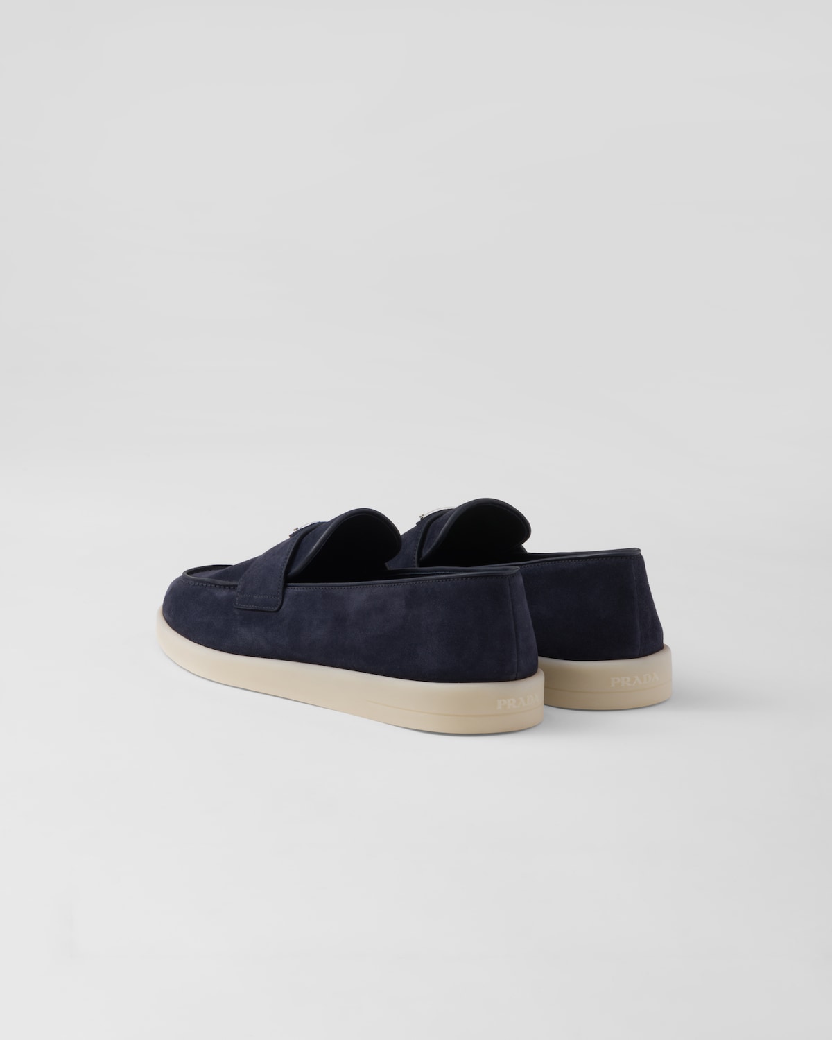 Prada Mocasines de ante Oferta exclusiva