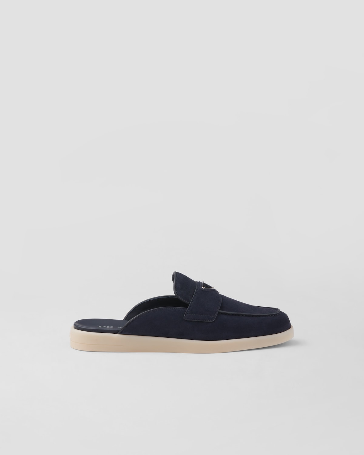 Prada Mules de ante Última moda