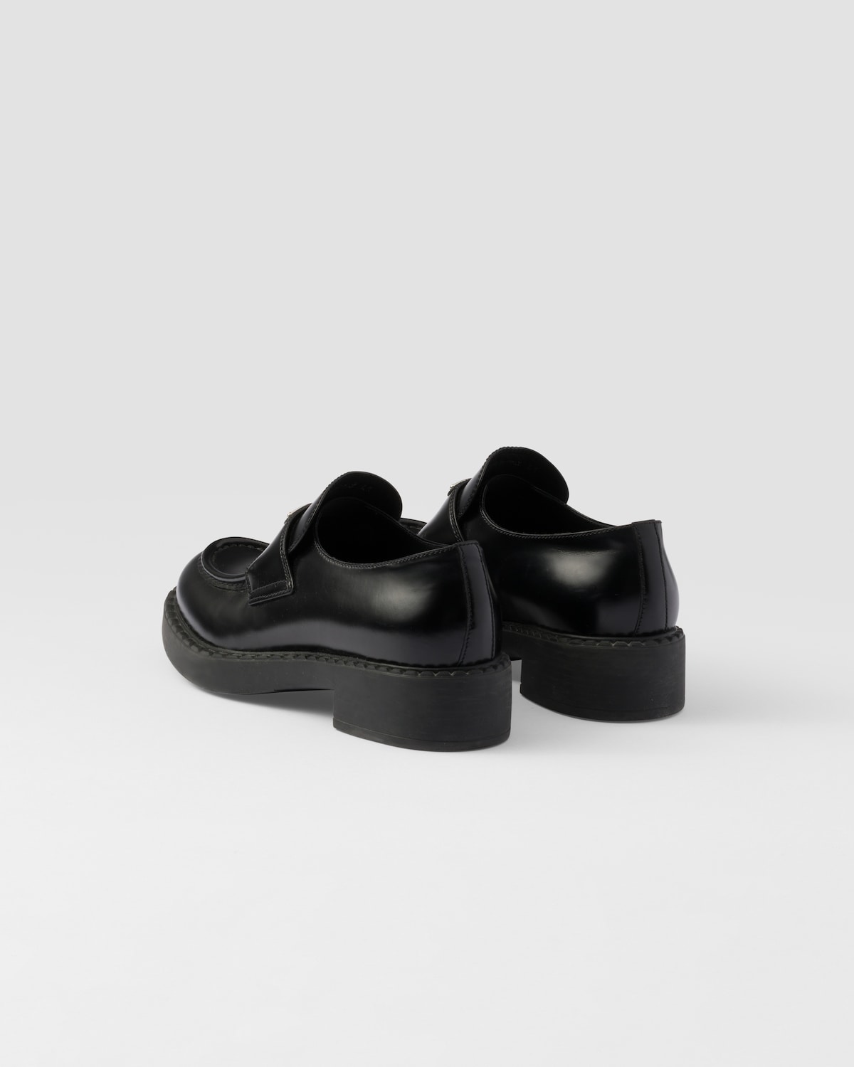 Prada Mocasines Chocolate de piel cepillada Mejor oferta