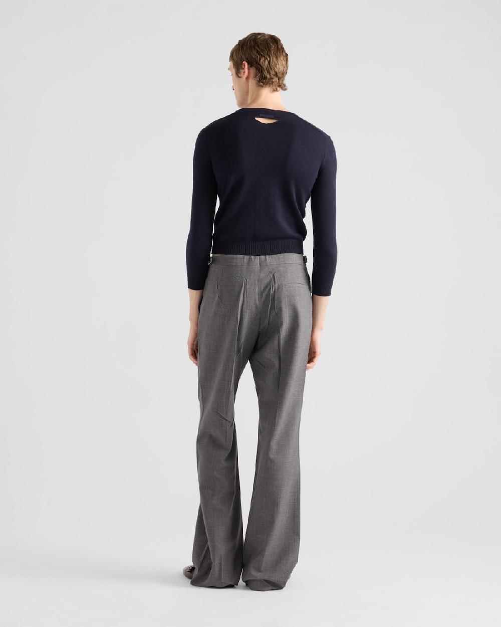 Prada Pantalones de lana técnica COMPRAR AHORA