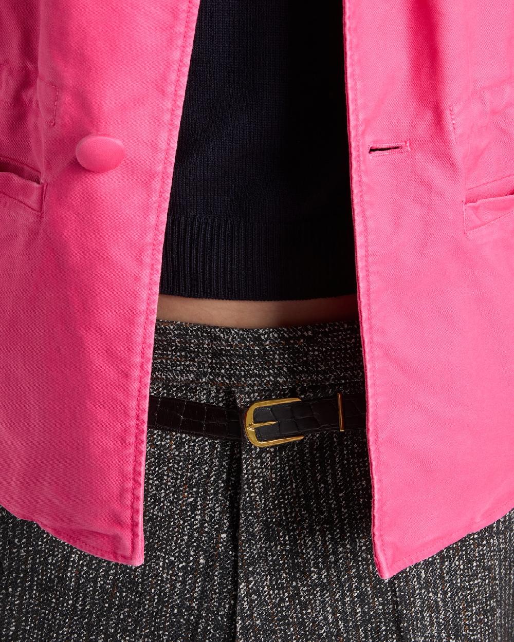 Prada Pantalones de gabardina de algodón Últimos 2 días