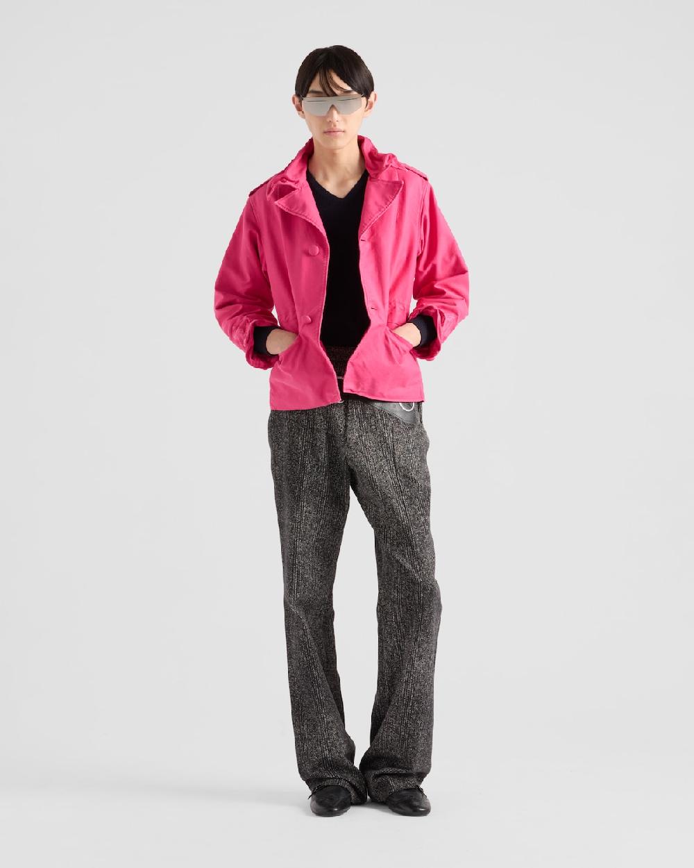 Prada Cazadora estilo sobrecamisa de algodón Envío internacional gratuito