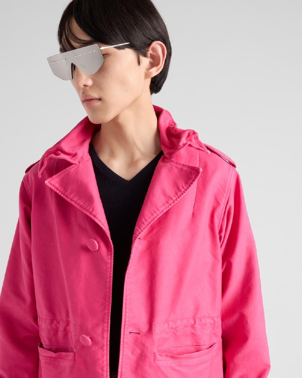 Prada Cazadora estilo sobrecamisa de algodón Envío internacional gratuito