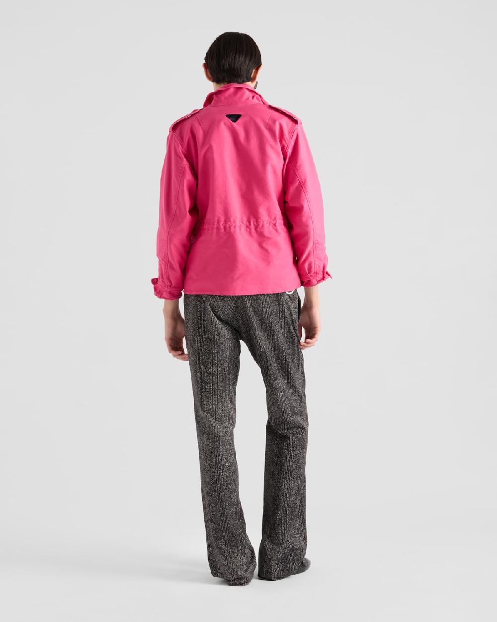 Prada Cazadora estilo sobrecamisa de algodón Envío internacional gratuito