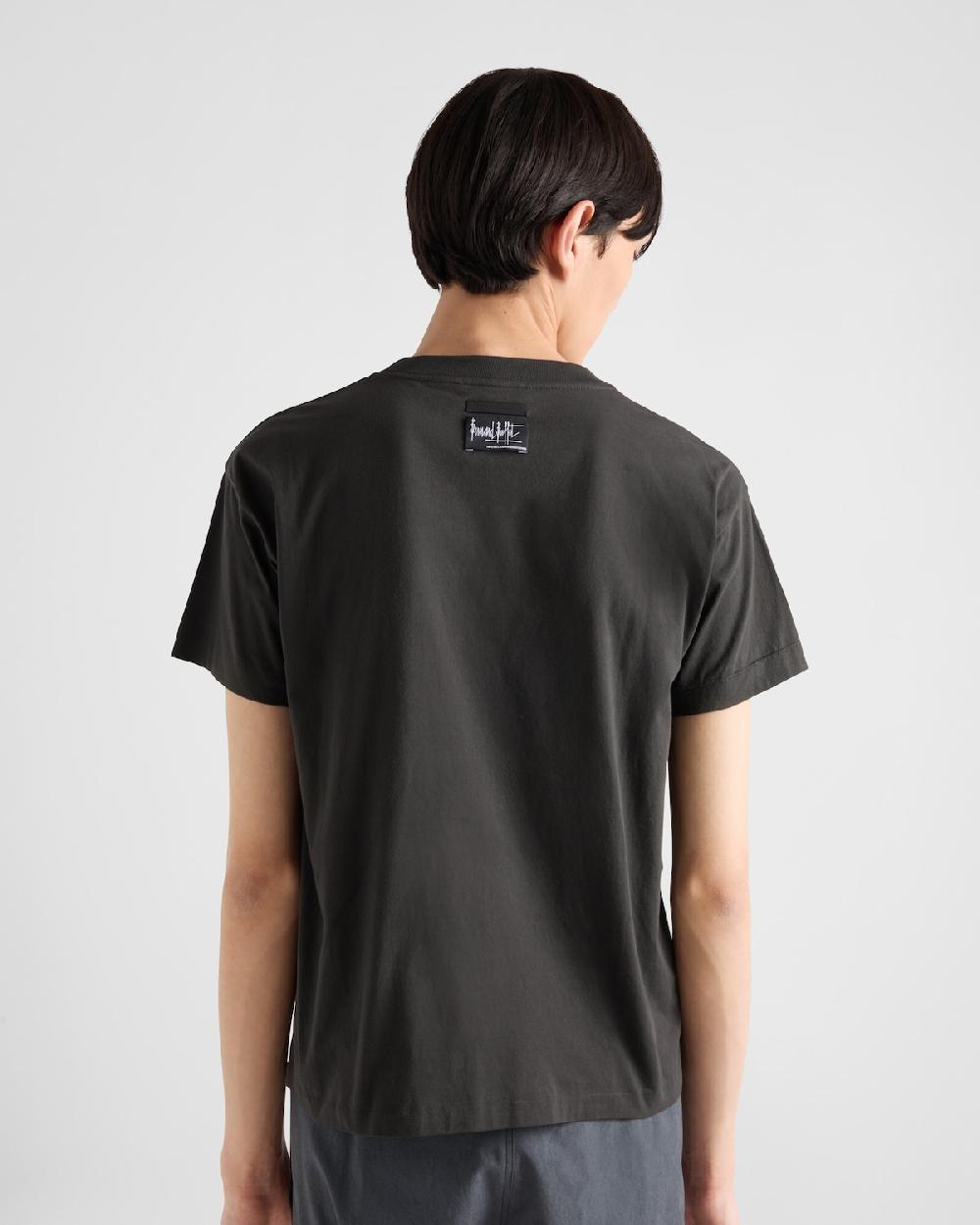 Prada Camiseta de punto estampado Limitado a 3 días