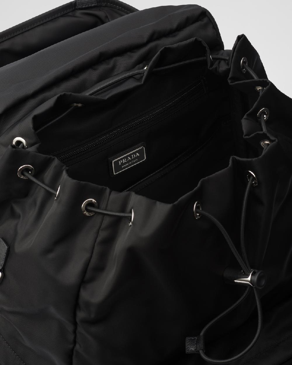 Prada Mochila de Re-Nylon y piel Saffiano Descuentos del mes