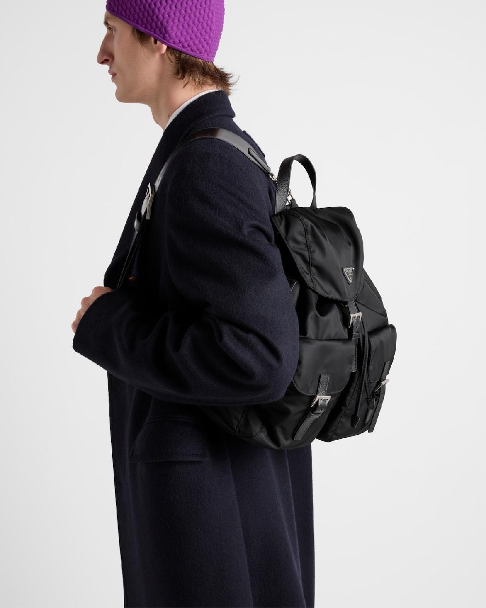Prada Mochila de Re-Nylon