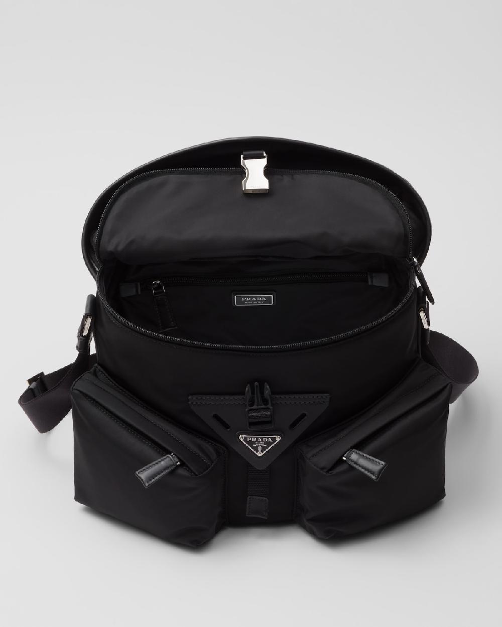 Prada Bolso bandolera de Re-Nylon y piel Descuento por venta flash