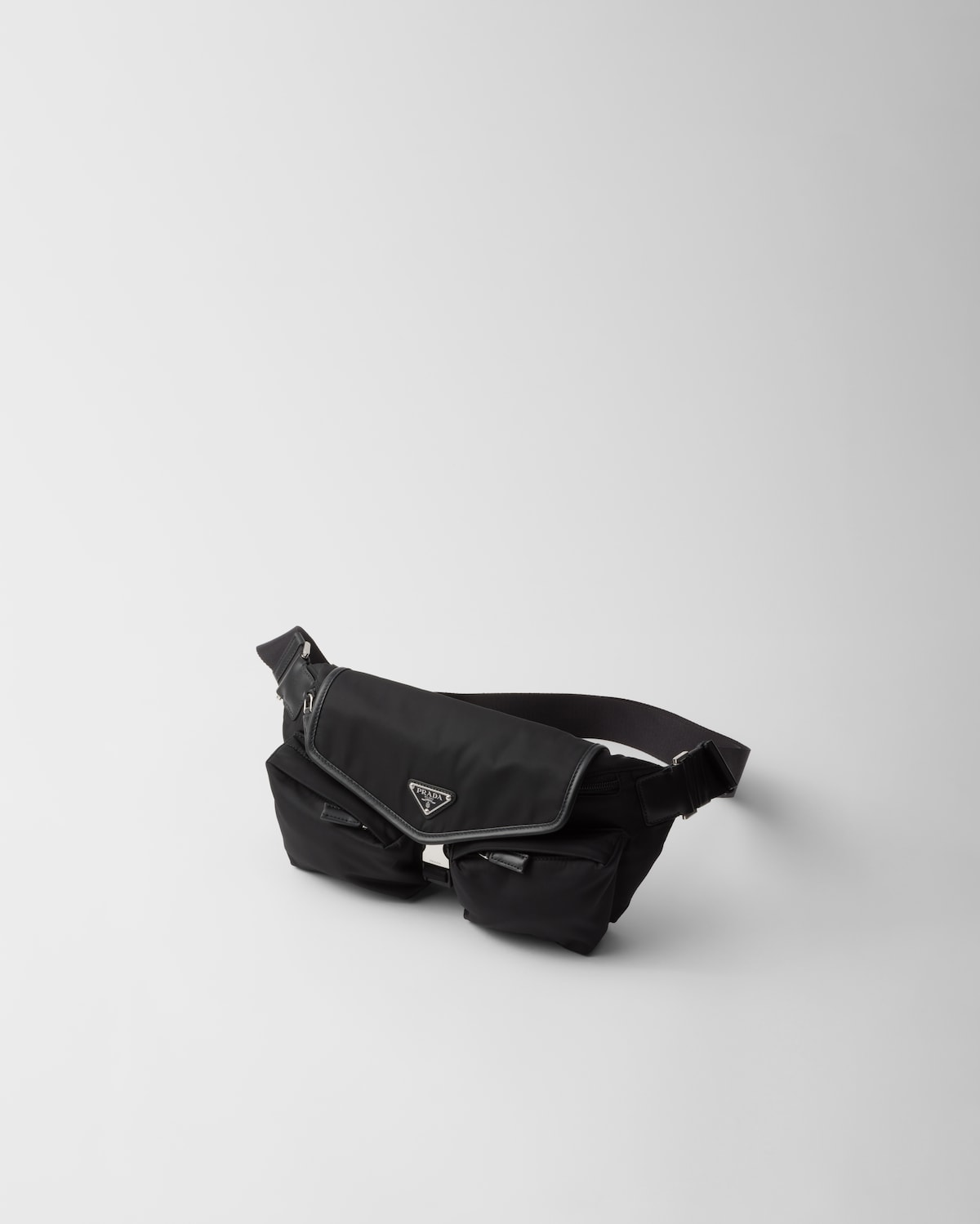 Prada Bolso bandolera de Re-Nylon y piel Grandes ahorros