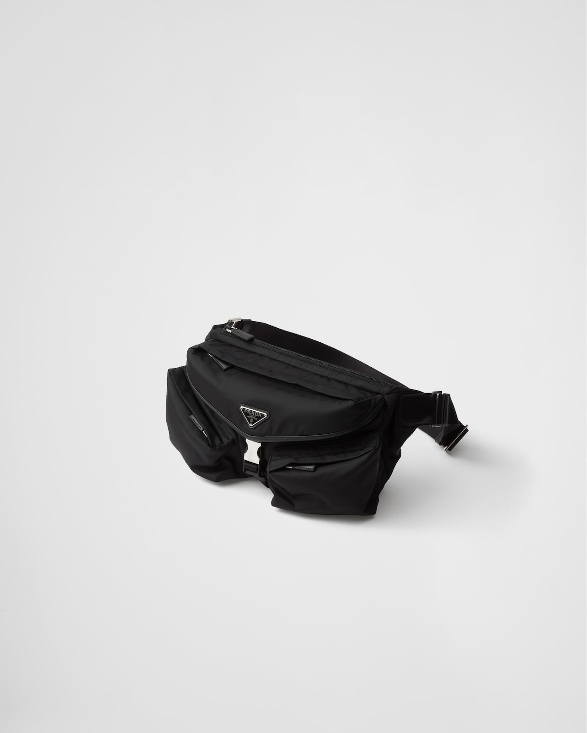 Prada Bolso bandolera de Re-Nylon y piel Rebajas de fin de temporada