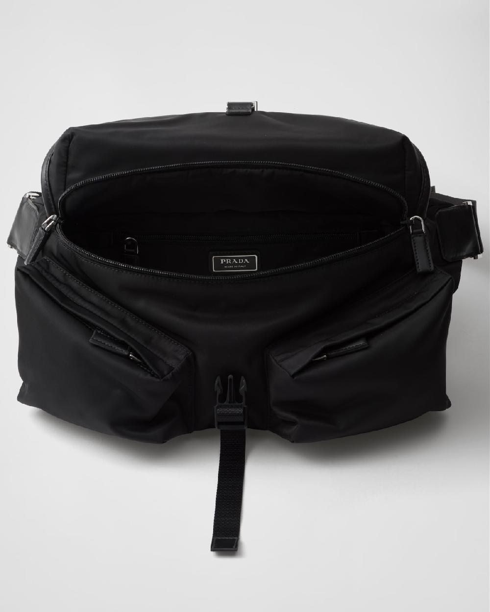 Prada Bolso bandolera de Re-Nylon y piel Rebajas de fin de temporada