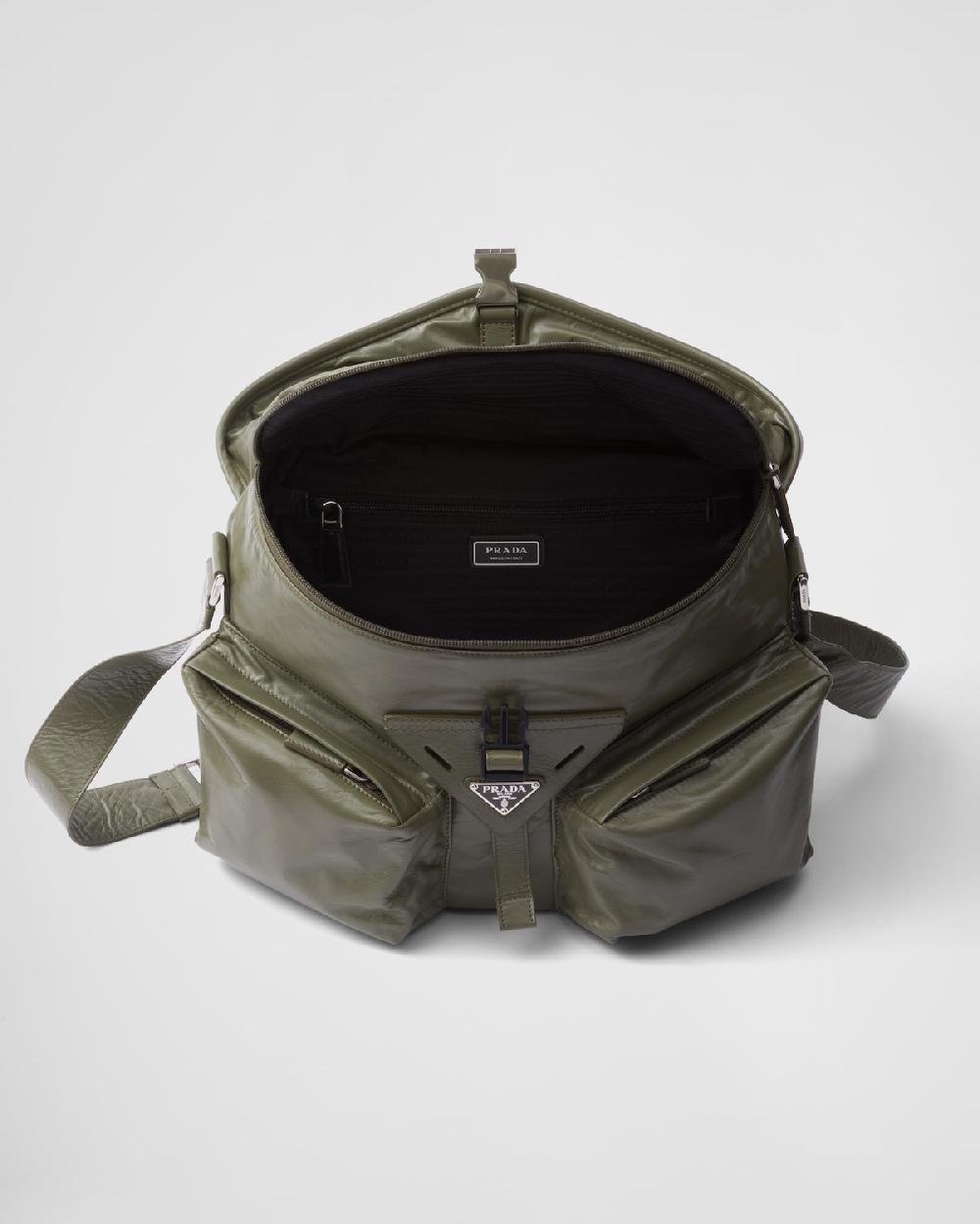 Prada Bolso bandolera de piel Devoluciones gratuitas
