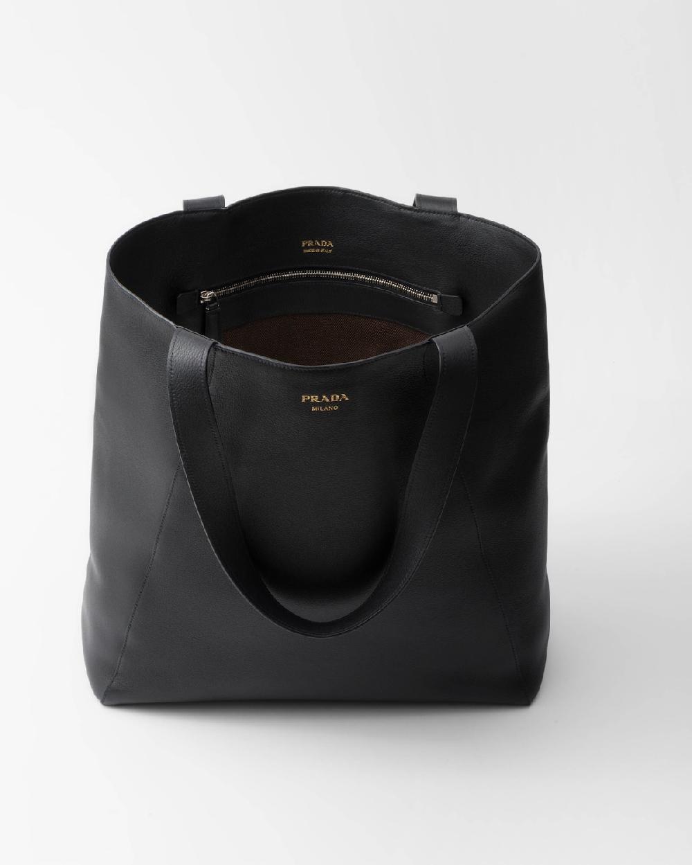 Prada Bolso tote de piel Outlet