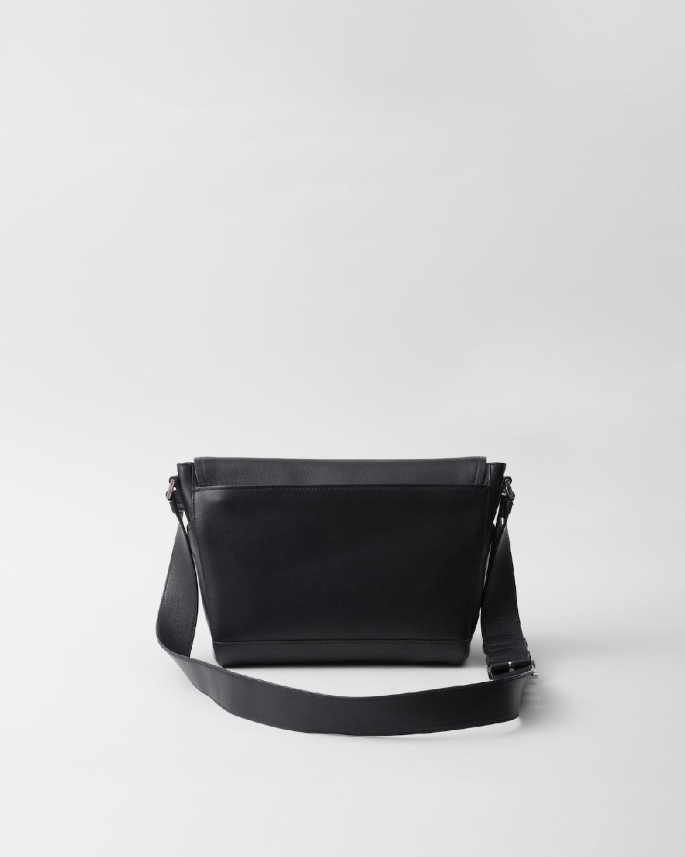 Prada Bolso bandolera de piel Outlet online