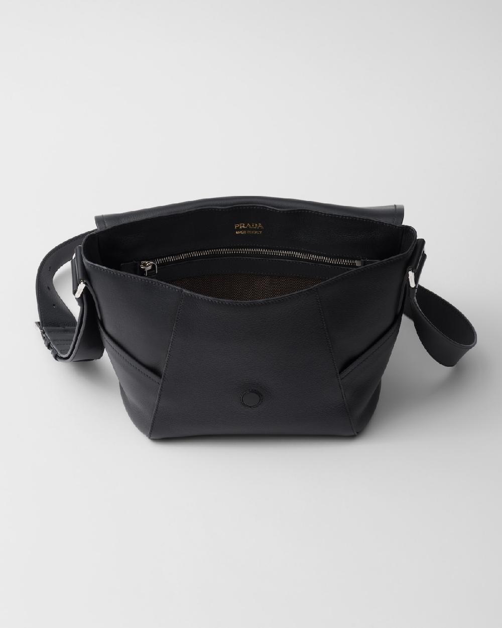 Prada Bolso bandolera de piel Outlet online